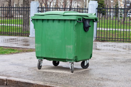 Construction waste being responsibly disposed of in Forest Gate