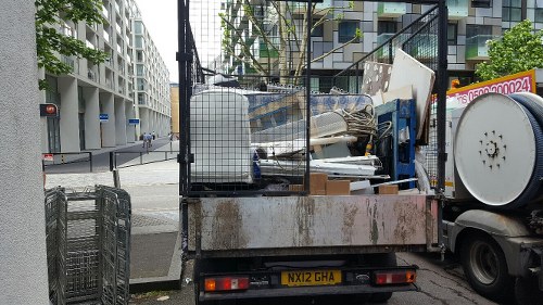 Recycling process for builders waste