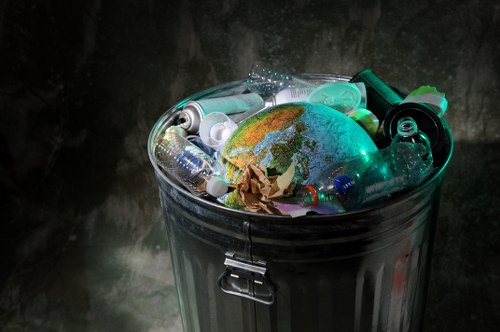Various types of garden waste ready for removal